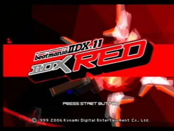 Beatmania II DX 11 - II DX Red (Japan) screen shot title